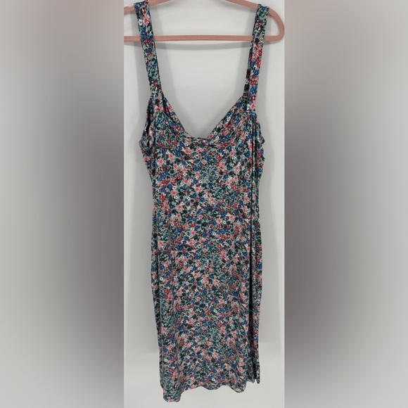 BCBG Paris Women's Summer Cut Out Tie Sleeveless Dress - Picture 7 of 12